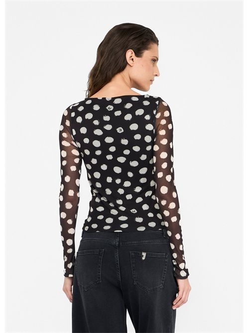 T-shirt a pois LIU JO | UF5269JS007/M9169